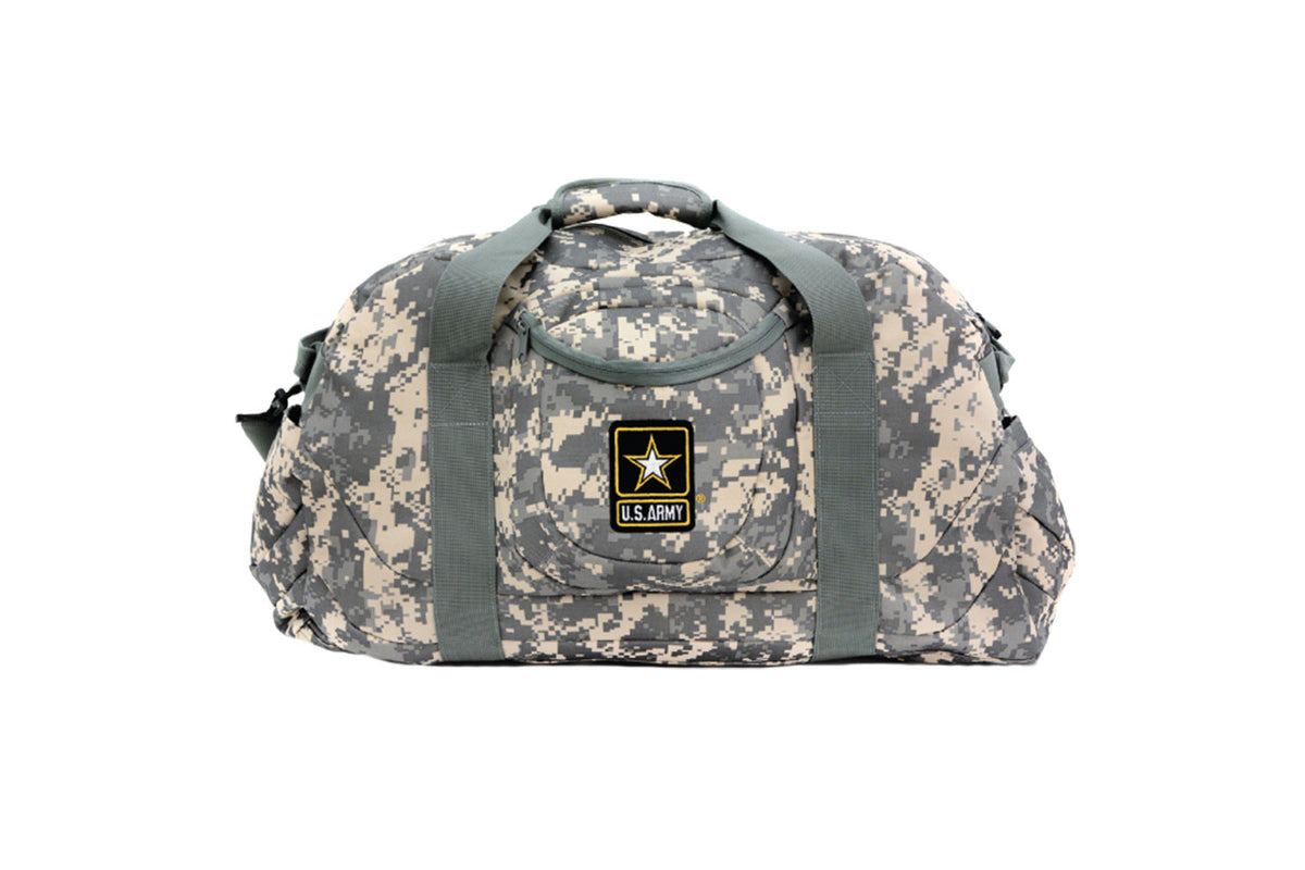 Army fatigue duffle bag on sale