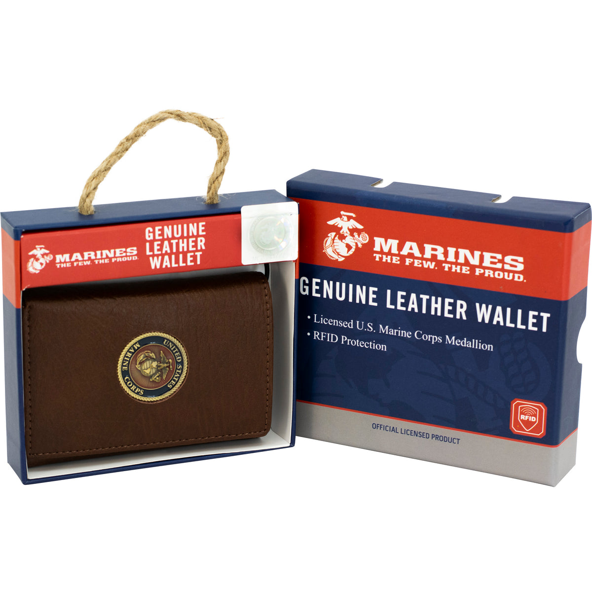 Licensed U.S Marine Leather Wallets – RuggedRare