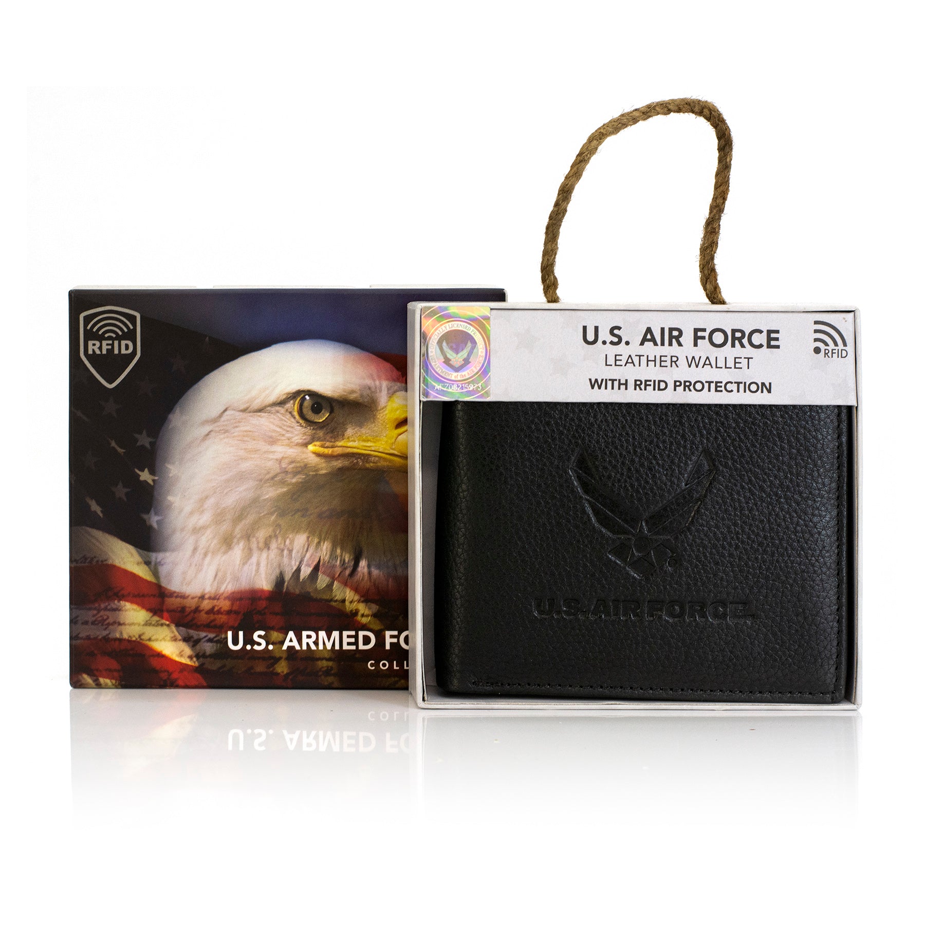 Licensed Embossed Military Wallets