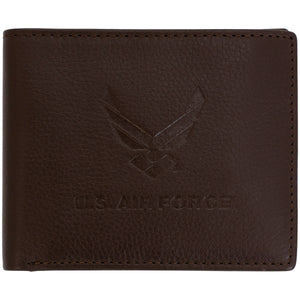 Licensed Embossed Military Wallets