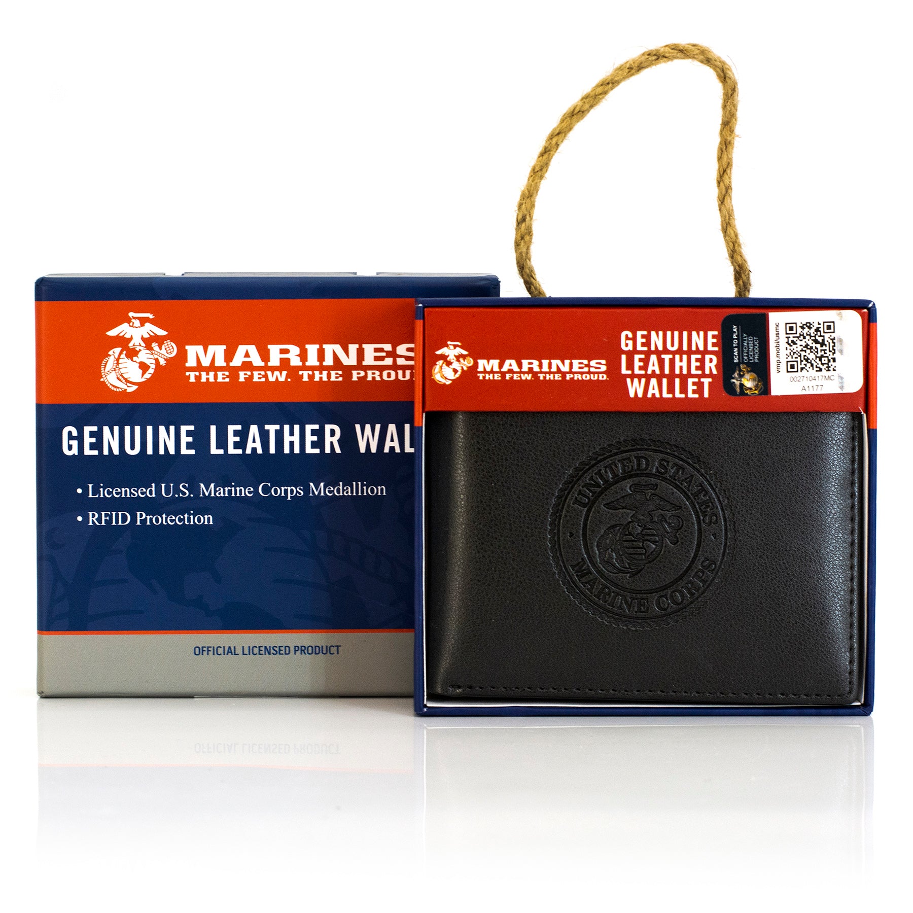 Licensed Embossed Military Wallets