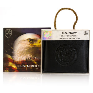 Licensed Embossed Military Wallets