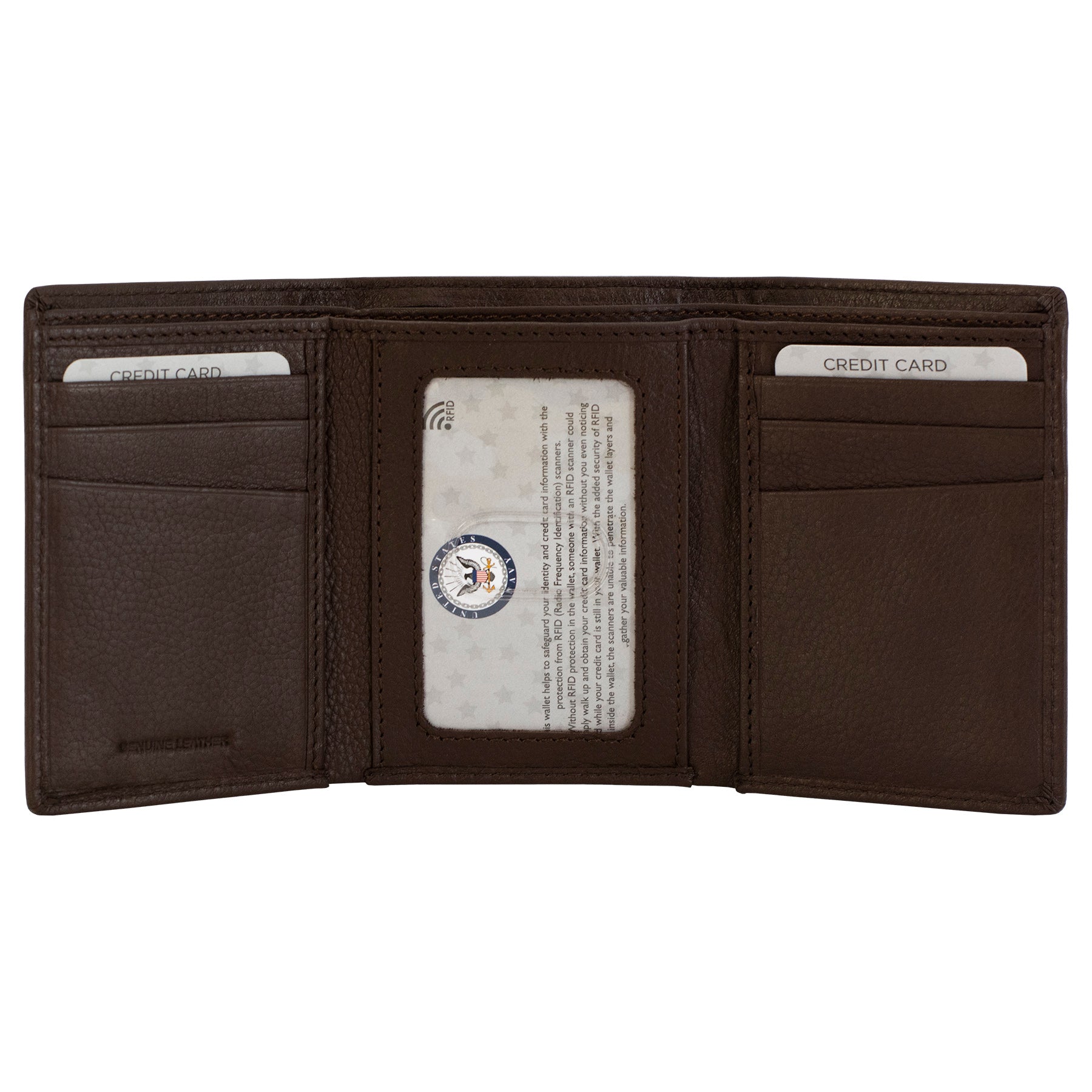 Licensed Embossed Military Wallets